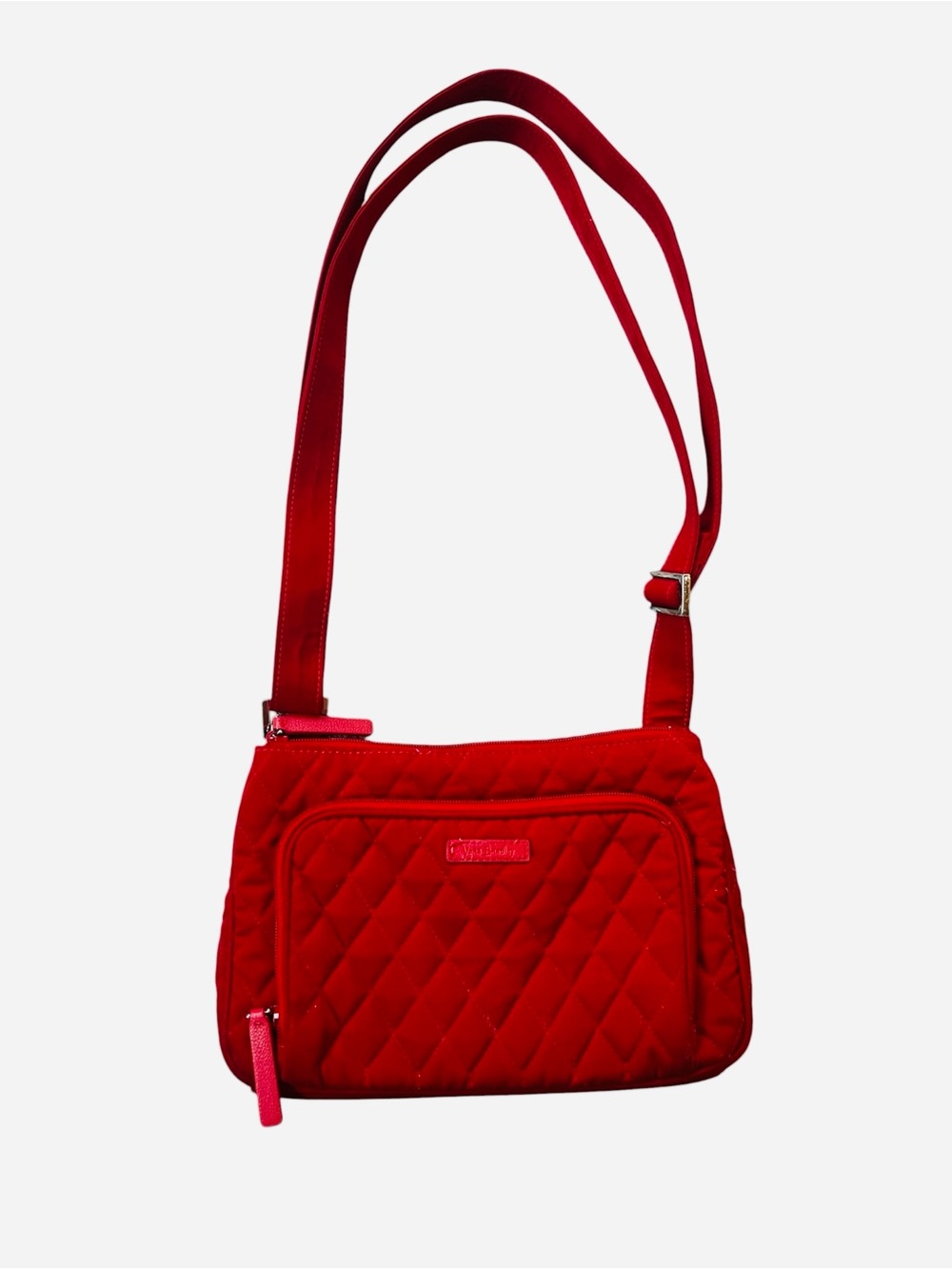Vera Bradley Quilted Red Crossbody Bag